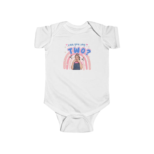Personalized "Can You Say Dada?" Onesie | Ms. Rachel Lover Toddler Birthday Shirt | Mama & Dada Matching Baby Shirt | Custom Baby Bodysuit | Infant Milestone Shirt