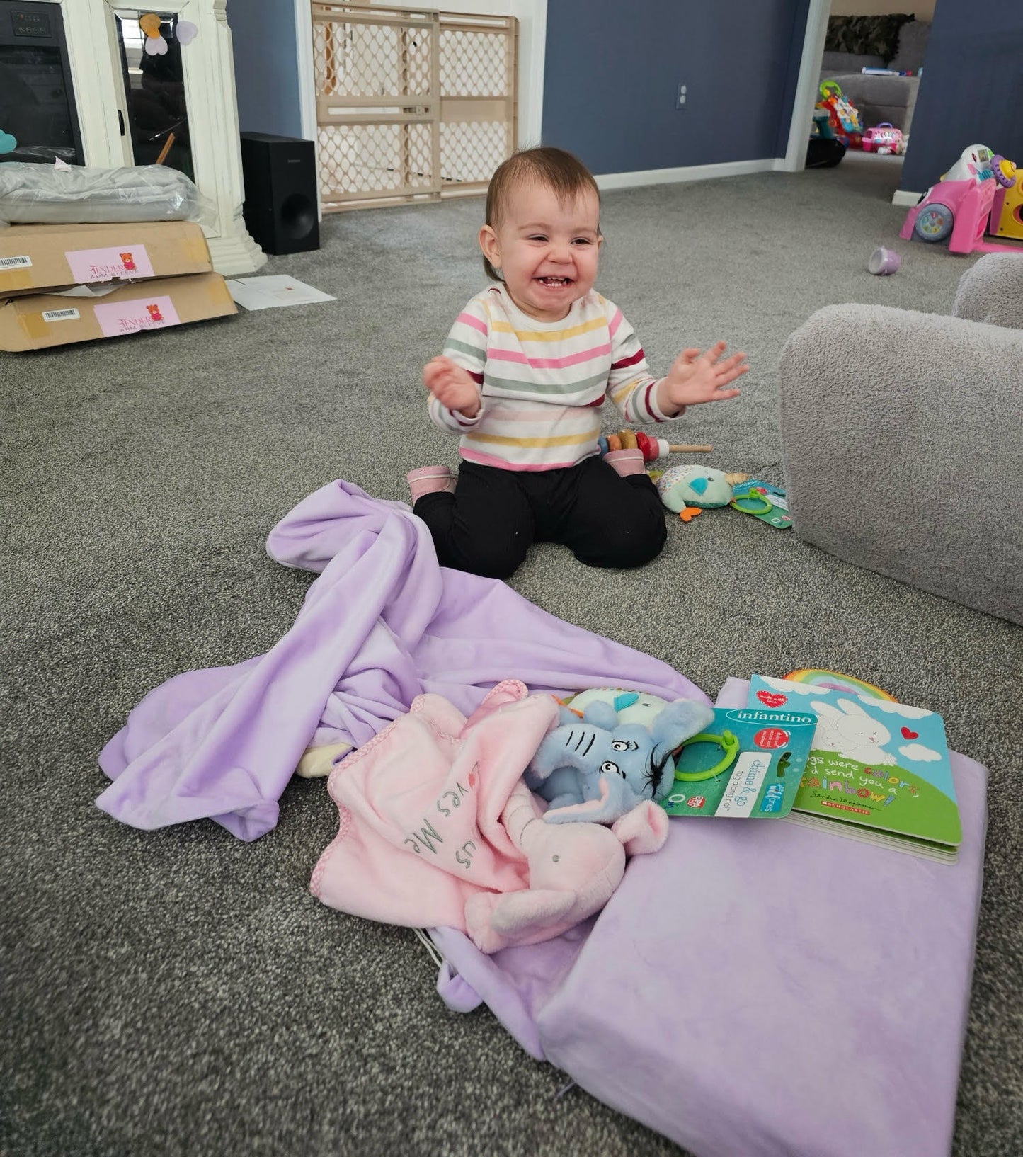 Tender Arm Sleeve - Soft Baby Holding Support Pillow & Multi-Use Minky Blanket for Newborns & Toddlers (0–5 Years)