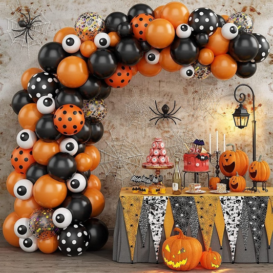 Halloween Party Decor - Latex Balloons Set for Birthday Halloween Decorations