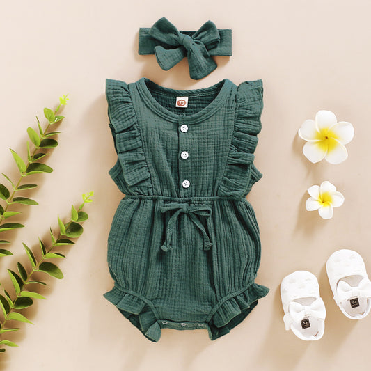 Baby Girl Ruffles Romper