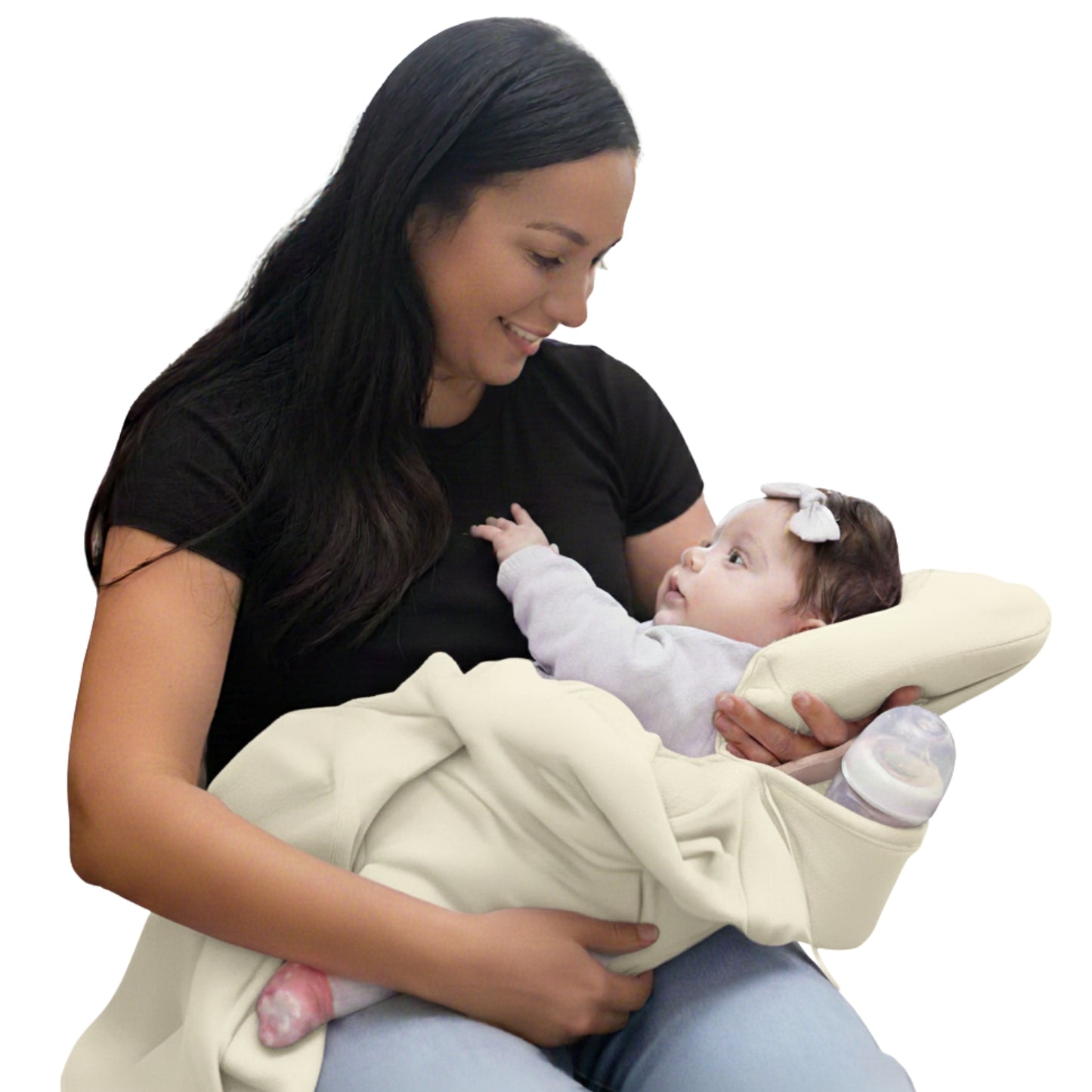 Tender Arm Sleeve - Soft Baby Holding Support Pillow & Multi-Use Minky Blanket for Newborns & Toddlers (0–5 Years)