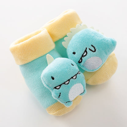 Cute Animals Soft Baby Anti-Slip Socks, Toddler Socks for Babies, Kids Socks for 10-36 months