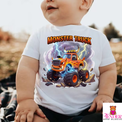 Monster Truck Shirt, Monster Jam El Toro Inspired Monster Truck, birthday Gift, Custom Kids Gift, Toddler Truck Lover Gift