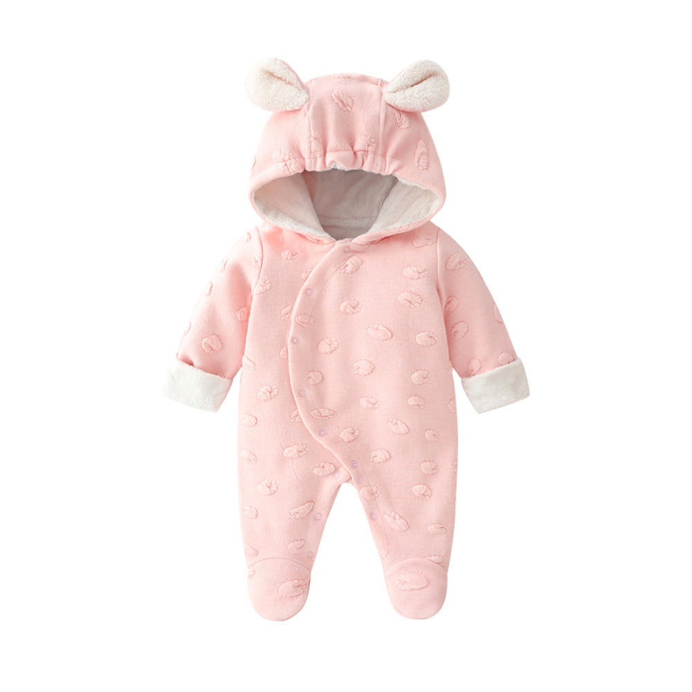Cozy Baby Onesie – Adorable Hooded Romper for Newborns & Infants