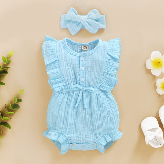 Baby Girl Ruffles Romper