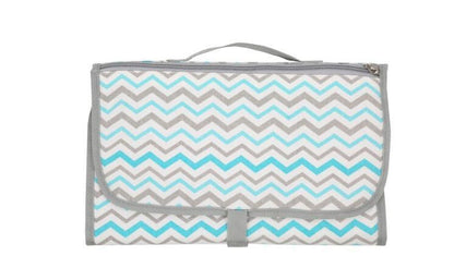Portable Baby Diaper Changing Pad with Storage – Foldable Waterproof Travel Changing Mat, Compact Nappy Clutch for Newborn & Toddler