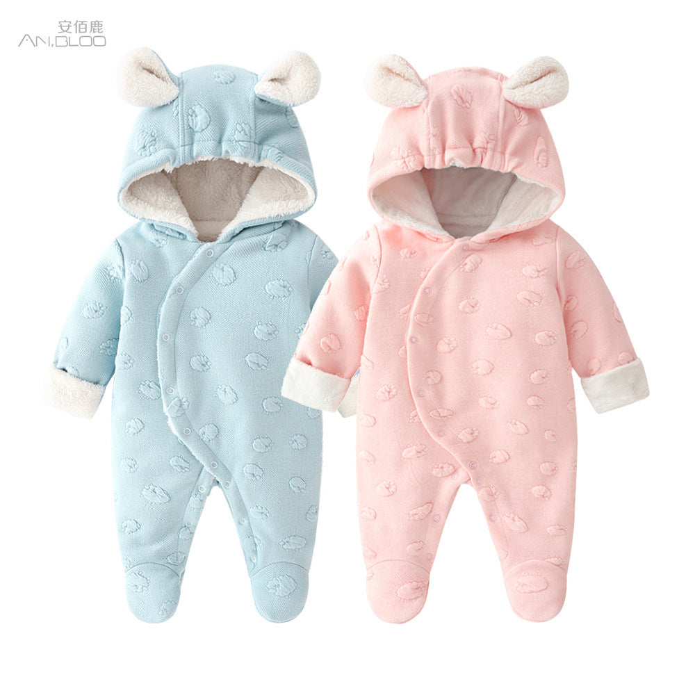 Cozy Baby Onesie – Adorable Hooded Romper for Newborns & Infants