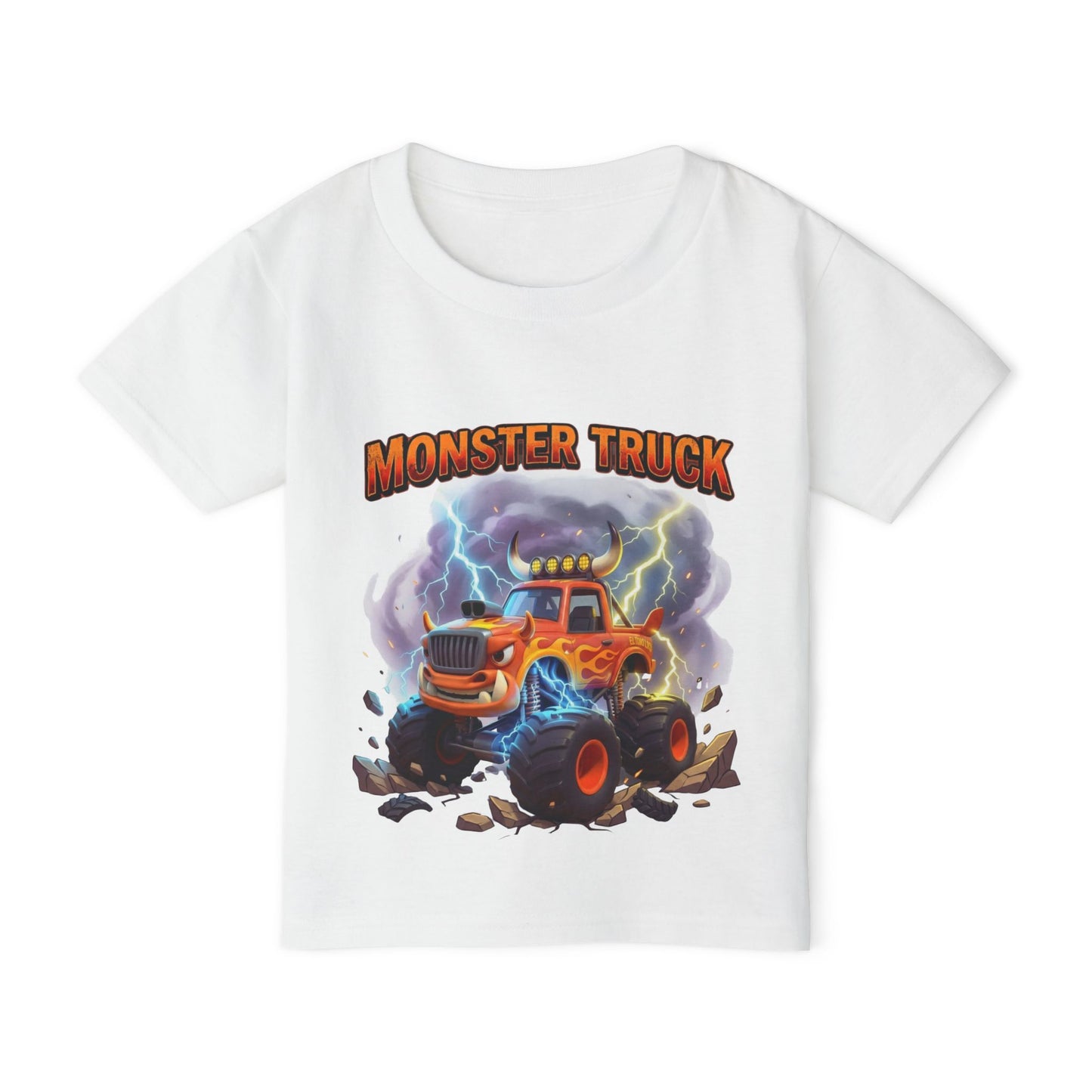 Monster Truck Shirt, Monster Jam El Toro Inspired Monster Truck, birthday Gift, Custom Kids Gift, Toddler Truck Lover Gift