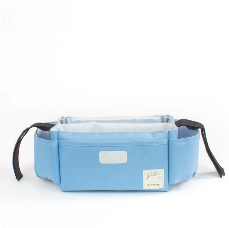 Baby Stroller Organizer Bag – Universal Stroller Storage with Cup Holder, Diaper Bag for Pram, Pushchair & Travel Essentials