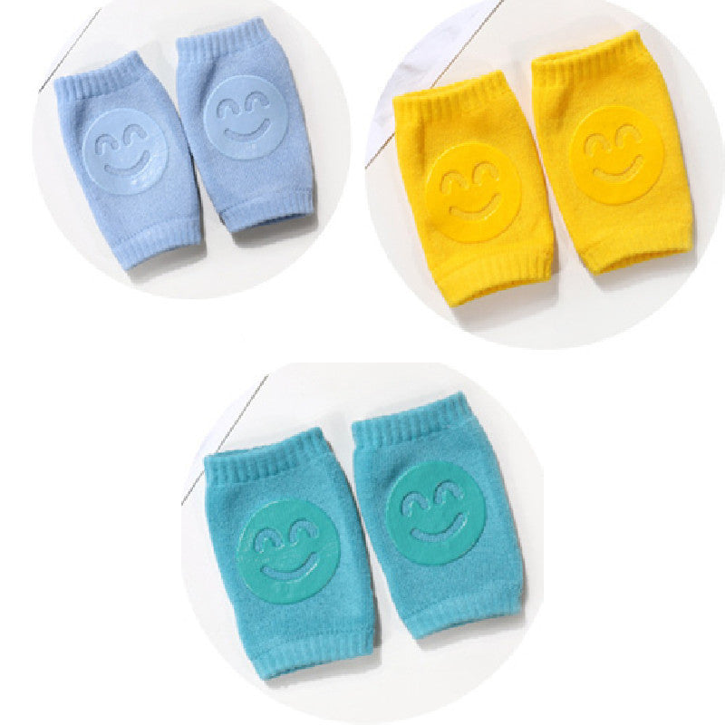Baby Knee Pads & Non-Slip Socks – Crawling Safety Pads for Toddlers, Cotton Anti-Slip Baby Leg Protectors
