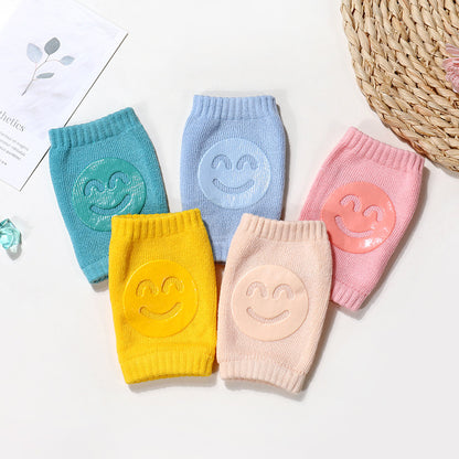 Baby Knee Pads & Non-Slip Socks – Crawling Safety Pads for Toddlers, Cotton Anti-Slip Baby Leg Protectors