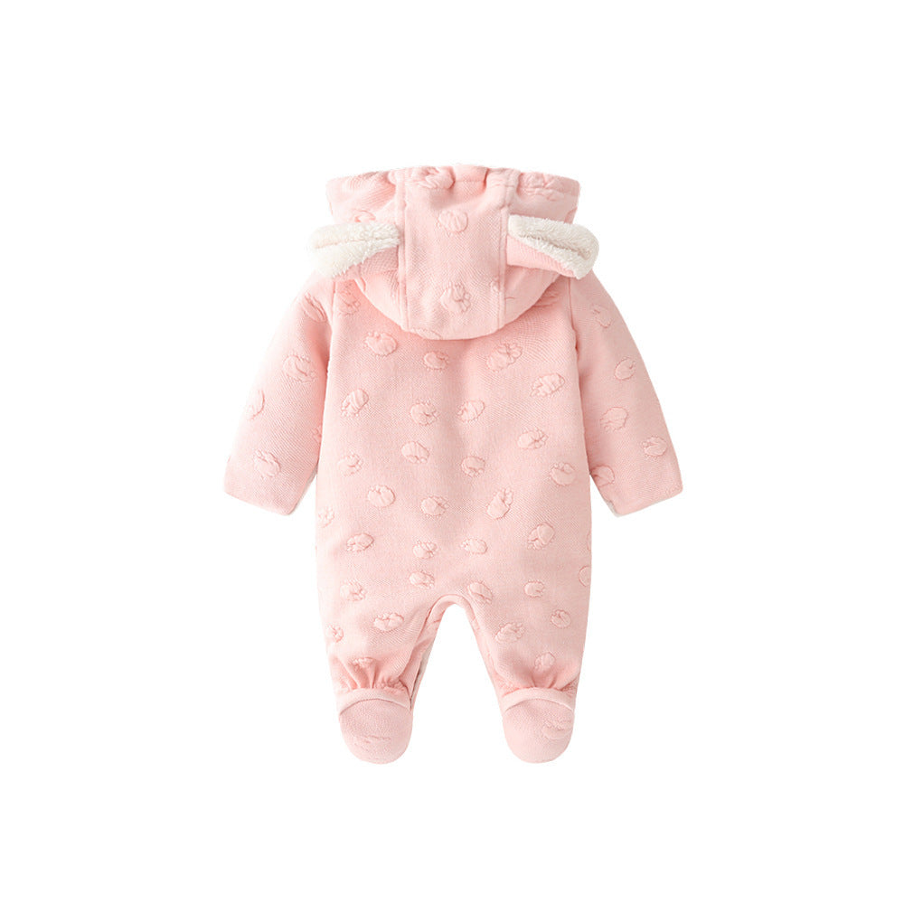 Cozy Baby Onesie – Adorable Hooded Romper for Newborns & Infants