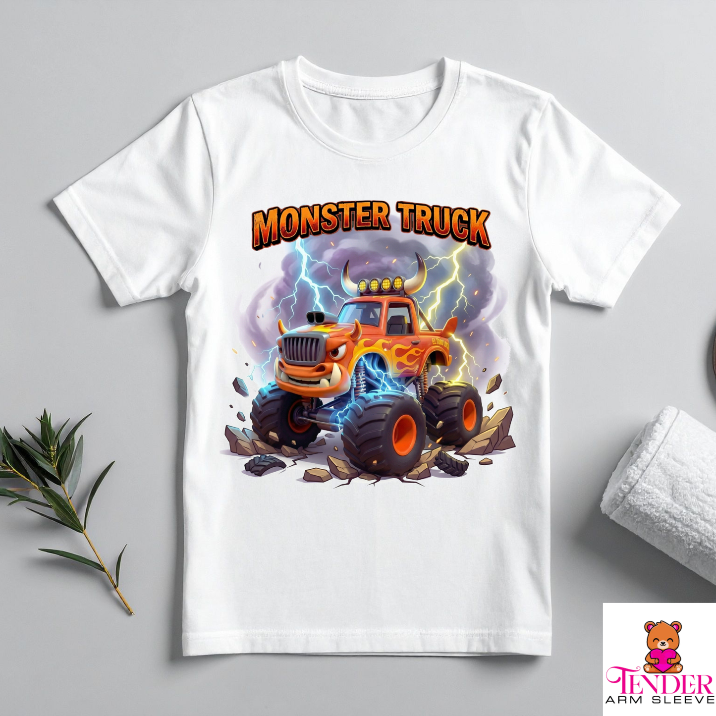 Monster Truck Shirt, Monster Jam El Toro Inspired Monster Truck, birthday Gift, Custom Kids Gift, Toddler Truck Lover Gift
