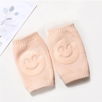 Baby Knee Pads & Non-Slip Socks – Crawling Safety Pads for Toddlers, Cotton Anti-Slip Baby Leg Protectors