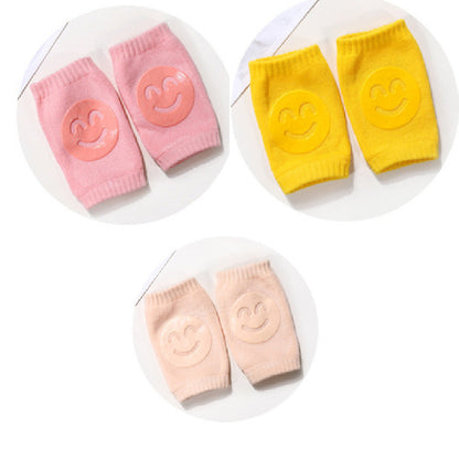 Baby Knee Pads & Non-Slip Socks – Crawling Safety Pads for Toddlers, Cotton Anti-Slip Baby Leg Protectors
