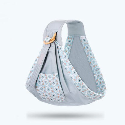 Baby Wrap Carrier Sling – Adjustable Infant Carrier for Newborn to Toddler, Soft Breathable Cotton Baby Sling for Breastfeeding & Hands-Free Carry