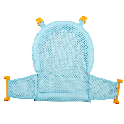 Baby Bath Support Seat – Newborn Bath Cushion Anti-Slip Floating Bath Pillow for Infant Tub, Soft Mesh Baby Bath Lounger