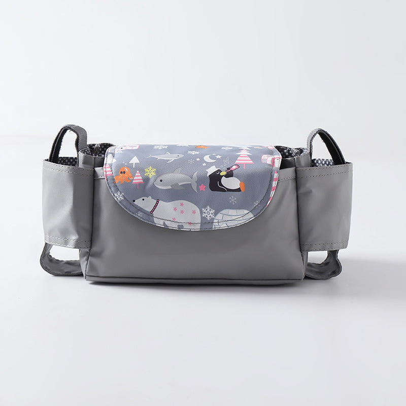Baby Stroller Organizer Bag – Universal Stroller Storage with Cup Holder, Diaper Bag for Pram, Pushchair & Travel Essentials