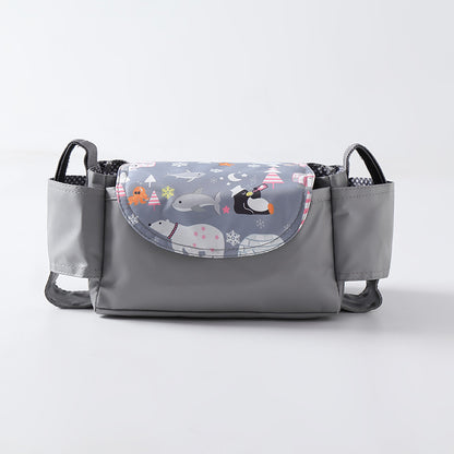 Baby Stroller Organizer Bag – Universal Stroller Storage with Cup Holder, Diaper Bag for Pram, Pushchair & Travel Essentials