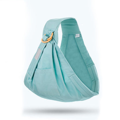 Baby Wrap Carrier Sling – Adjustable Infant Carrier for Newborn to Toddler, Soft Breathable Cotton Baby Sling for Breastfeeding & Hands-Free Carry