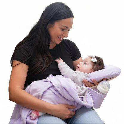 Tender Arm Sleeve - Soft Baby Holding Support Pillow & Multi-Use Minky Blanket for Newborns & Toddlers (0–5 Years)