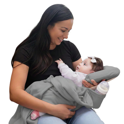 Tender Arm Sleeve - Soft Baby Holding Support Pillow & Multi-Use Minky Blanket for Newborns & Toddlers (0–5 Years)