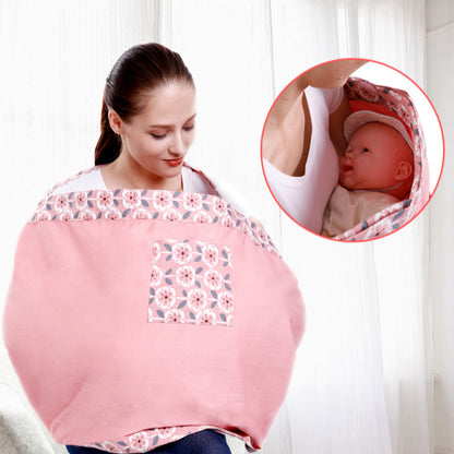 Baby Wrap Carrier Sling – Adjustable Infant Carrier for Newborn to Toddler, Soft Breathable Cotton Baby Sling for Breastfeeding & Hands-Free Carry