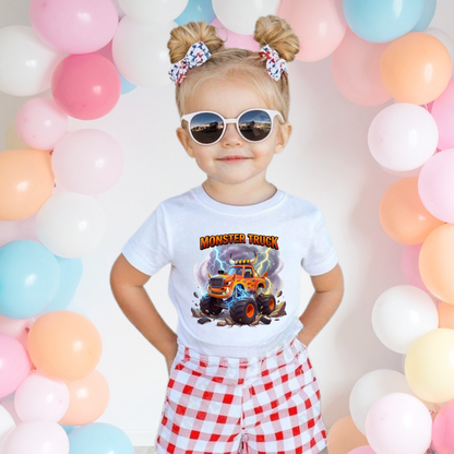Monster Truck Shirt, Monster Jam El Toro Inspired Monster Truck, birthday Gift, Custom Kids Gift, Toddler Truck Lover Gift