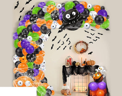 Halloween Party Decor - Latex Balloons Set for Birthday Halloween Decorations
