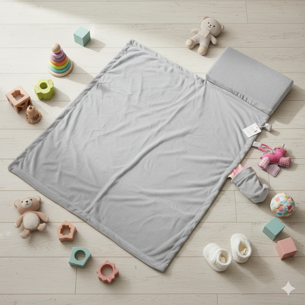 Tender Arm Sleeve - Soft Baby Holding Support Pillow & Multi-Use Minky Blanket for Newborns & Toddlers (0–5 Years)