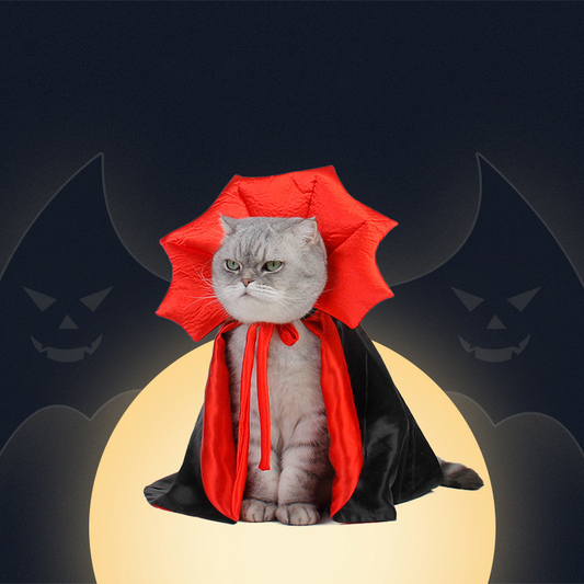 Pet Halloween Costume – Vampire King Cape