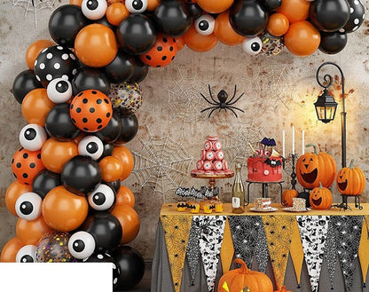 Halloween Party Decor - Latex Balloons Set for Birthday Halloween Decorations